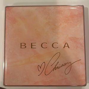 Barely used Becca x Chrissy Teigen glow palette
